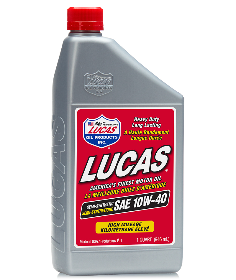 Semi Synthetic 10W 40 Lucas Oil Products
