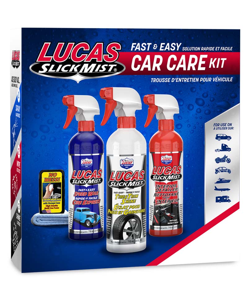 Lucas Oil 24 OZ Slick Mist Tire And Trim Shine - 6 Pack