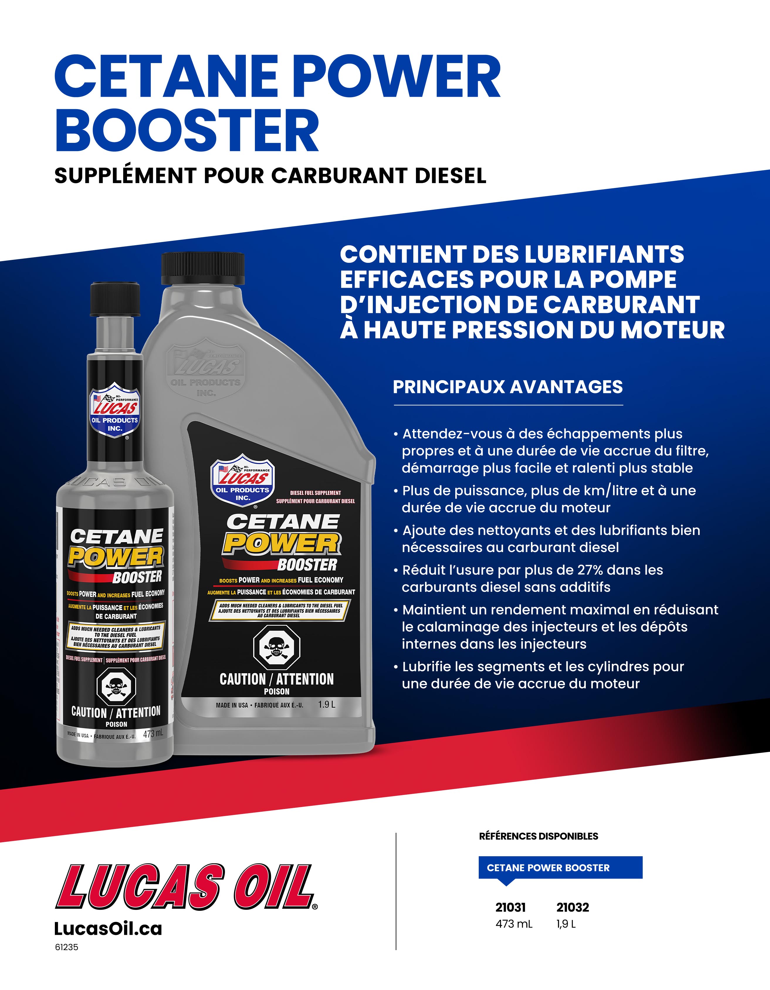 Cetane Booster Diesel, Engine lubricant, Engine cleaner