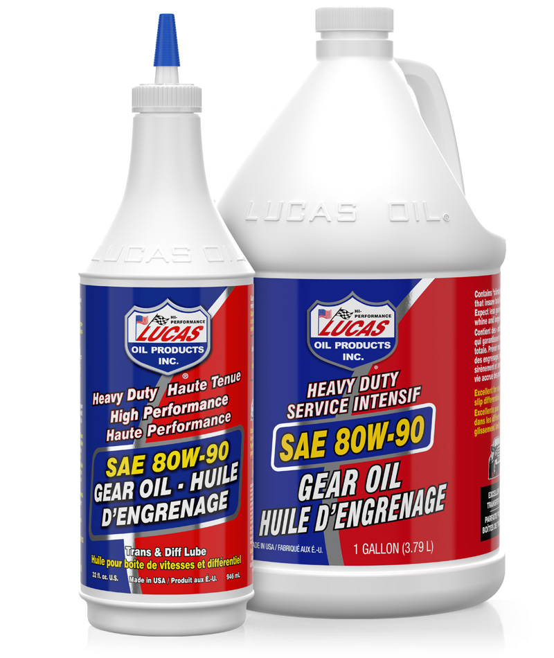 Heavy Duty 80W 90 Gear Oil Lucas Oil Products