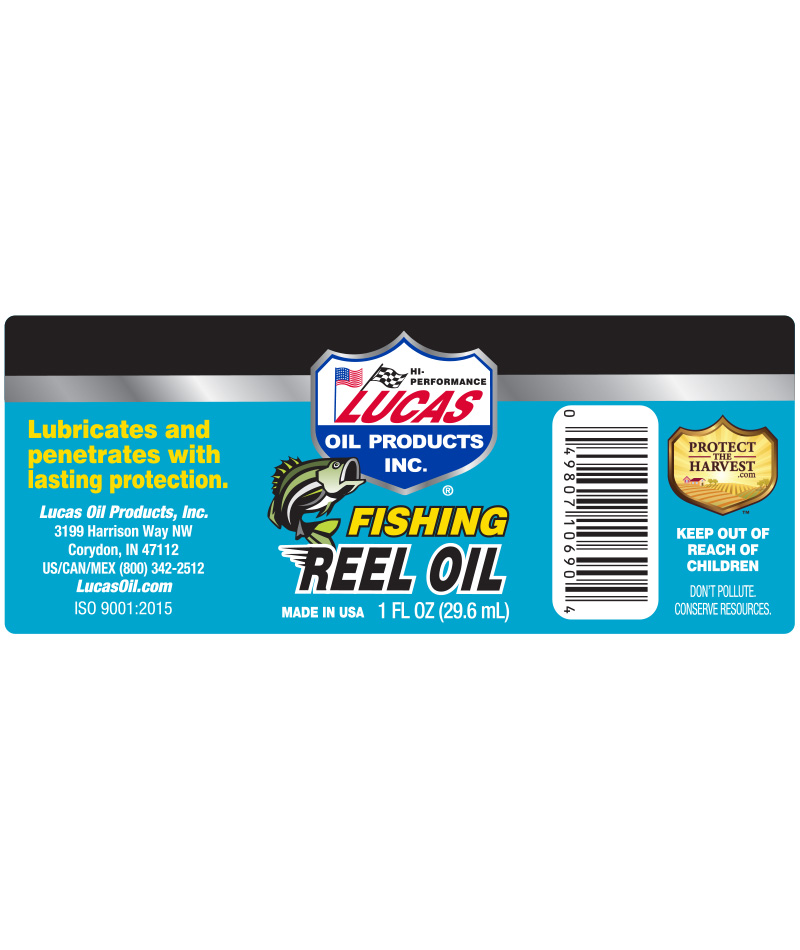 Fishing Reel Oil  Lucas Oil Products