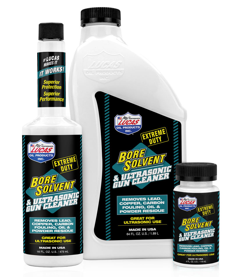 Extreme Duty Bore Solvent & Ultrasonic Gun Cleaner – Lucas Oil Products,  Inc. – Keep That Engine Alive!