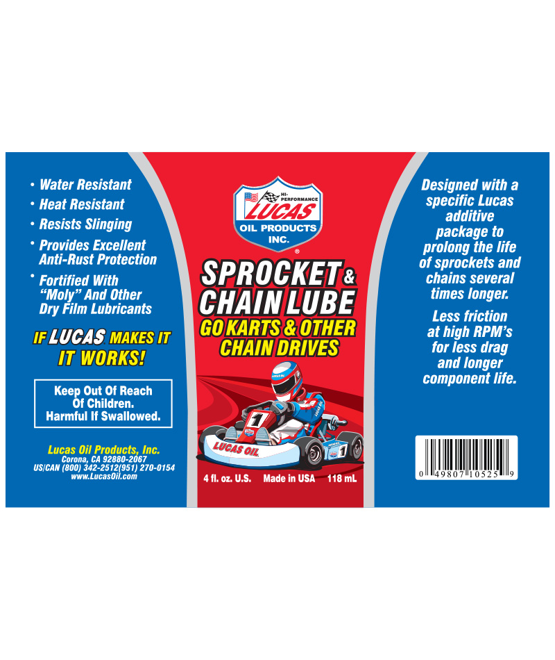 Sprocket and Chain Lube