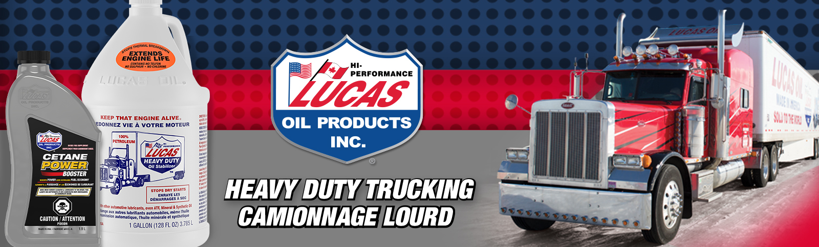 Lucas Oil Heavy Duty Trucking Products